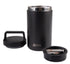 Oasis Stainless Steel Double Wall Flask With Handle & Spoon 700ml - Black