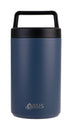 Oasis Stainless Steel Double Wall Flask With Handle & Spoon 700ml - Indigo