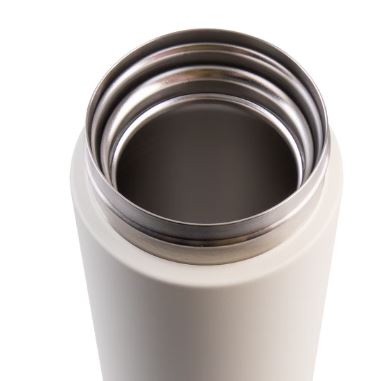 Oasis Stainless Steel Double Wall Insulated Flip Top Flask 480ml - Alabaster