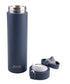 Oasis Stainless Steel Double Wall Insualted Flip Top Flask 480ml - Indigo