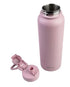 Oasis Stainless Steel Double Wall Insulated 'challenger' Sports Bottle With Quick Realease Cap 1.1l - Blush Drink Bottles The Cooks Kitchen 