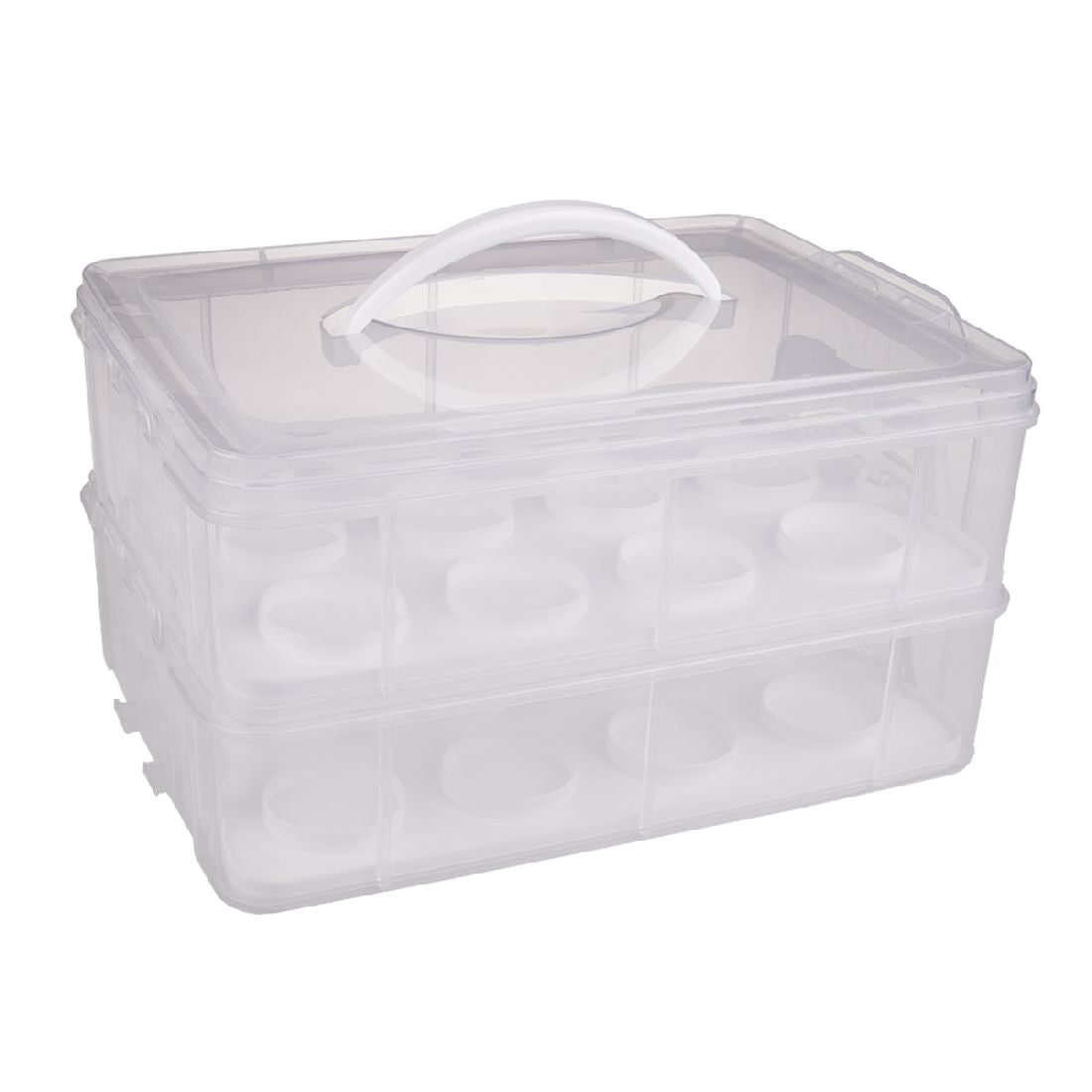 Daily Bake 24 Cup Stackable Cupcake Carrier Cake Carriers The Cooks Kitchen 