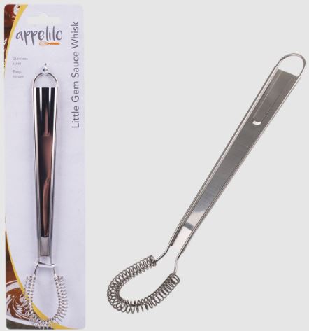 Stainless Steel Little Gem Sauce Whisk