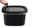 Oasis Microwave Safe Rectangular Stainless Steel Container 500ml Black
