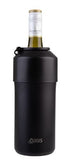 Oasis Stainless Steel Double Wall Insulated Adjustable Wine Cooler - Black Ice Buckets & Coolers The Cooks Kitchen 