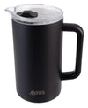Oasis Ceramic Lined Stainless Steel Triple Wall Insulated Water Pitcher 1.5l - Black