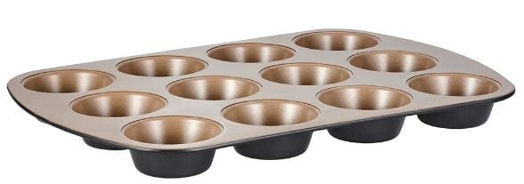 Stanley Rogers Ceramabake Ceramic Non Stick Muffin Pan - 12 Cup Baking Tins, Trays, Pans & Ramekins The Cooks Kitchen 