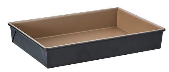 Stanley Rogers Ceramabake Ceramic Non Stick Folded Raosting Pan - 33x23x5.5cm Baking Tins, Trays, Pans & Ramekins The Cooks Kitchen 