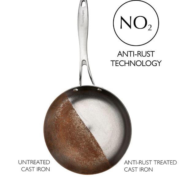 Stanley Rogers Light Weight Cast Iron Cooks Pan 30cm