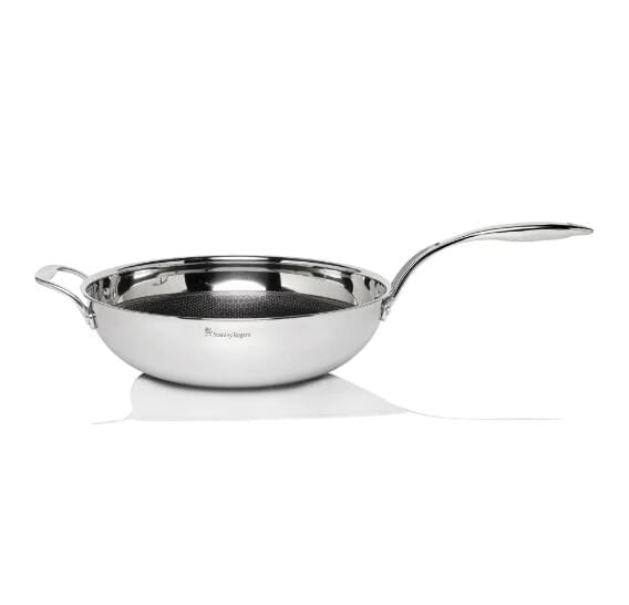 Stanley Rogers Sr-matrix Wok Pan 32cm Woks & Stirfrys The Cooks Kitchen 