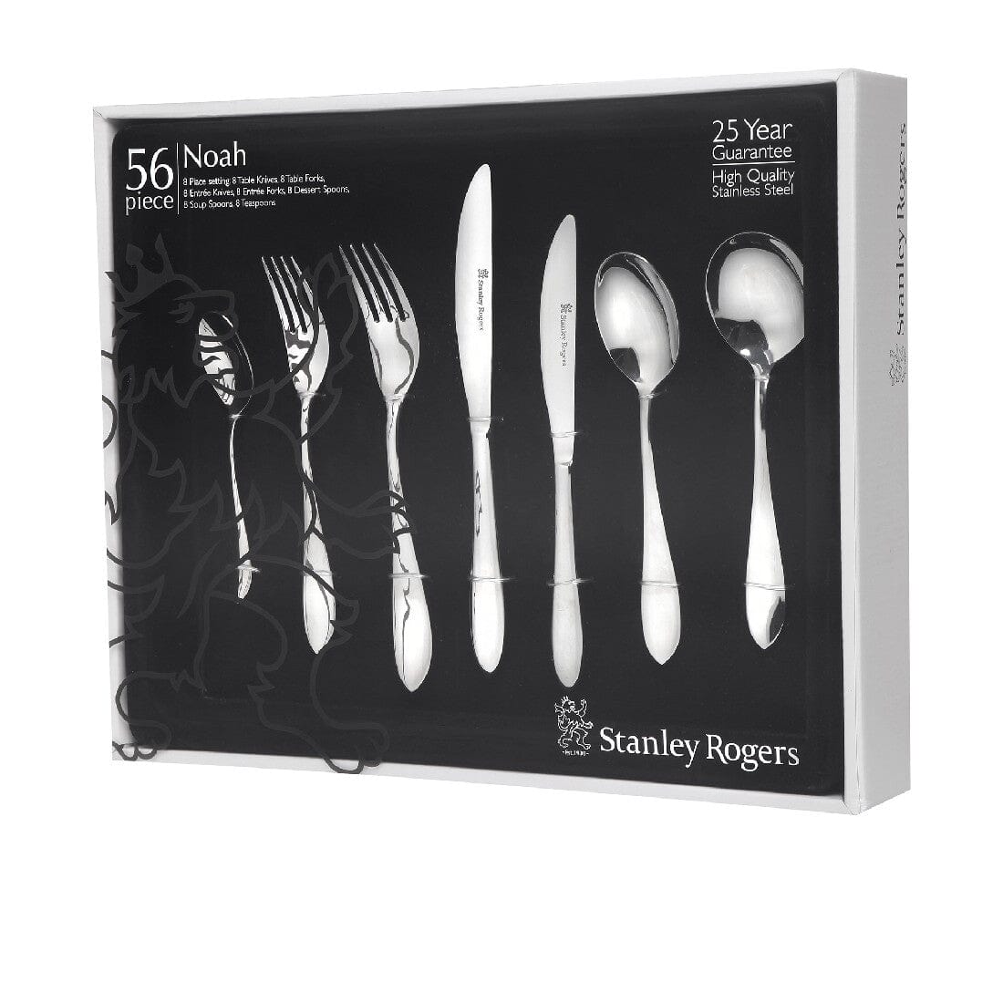 Stanley Rogers - Noah 56 Pc Cutlery Set Cutlery Sets The Cooks Kitchen Mandurah 