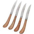 Stanley Rogers Pistol Grip Steak Knife Set Of 4 - Distressed Steak Knives The Cooks Kitchen 