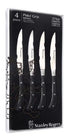 Stanley Rogers 4 Piece Pistol Grip Steak Knives - Artisan Black