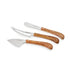 Stanley Rogers Pistol Grip Acacia 3 Piece Cheese Knife Set Servingware The Cooks Kitchen Mandurah 