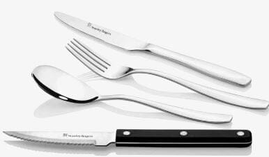 Stanely Rogers Amsterdam 40pc Cutlery Set With Steak Knives Cutlery Sets The Cooks Kitchen 
