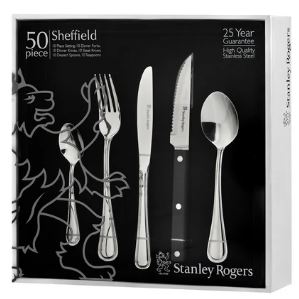 Stanley Rogers Sheffield 50pc Cutlery Set
