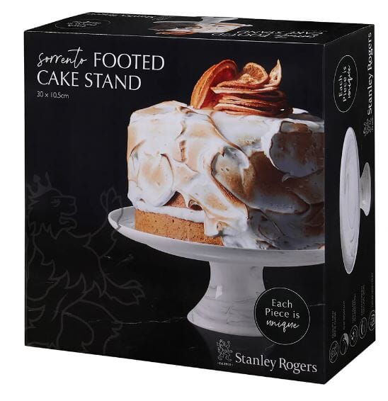 Stnaley Rogers Sorrento Footed Cake Stand - 30cm Cake Plates & Stands The Cooks Kitchen 