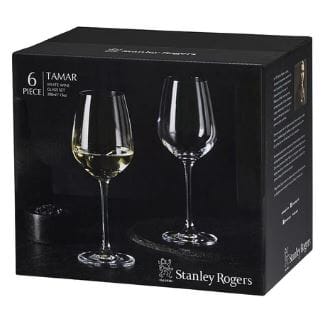 Stanley Rogers Tamar White Wine 388ml 6pc Glassware The Cooks Kitchen 