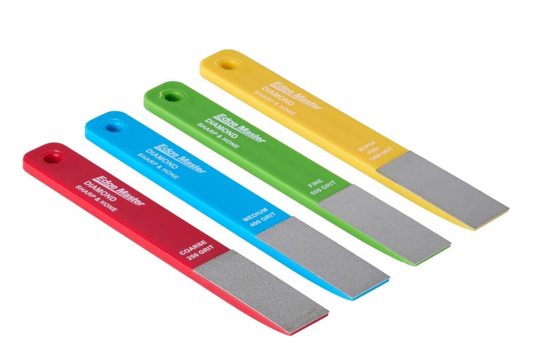 Edge Master Diamond Sharp & Hone 4pce Set Steels & Sharpeners The Cooks Kitchen 