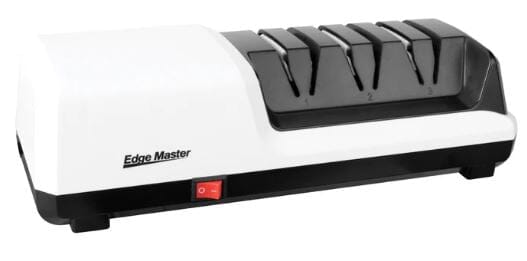 Edge Master 3 Stage Electric Knife Sharpener Electrical Knife Sharpeners The Cooks Kitchen 