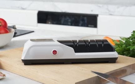 Edge Master 3 Stage Rechargable Sharpener Electrical Knife Sharpeners The Cooks Kitchen 