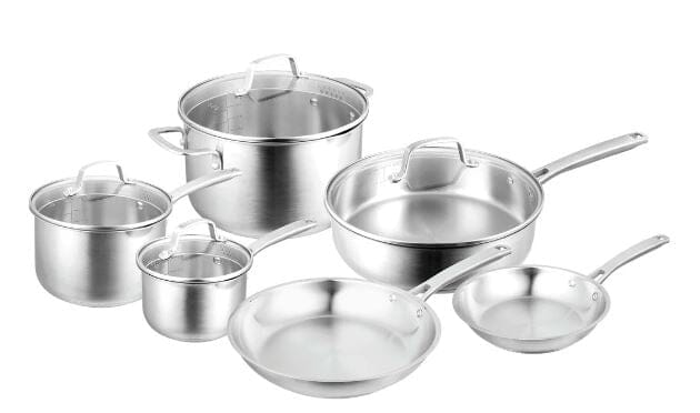 Pyrolux Radius 85 6 Pc Cookware Set Stainless Steel Cookware Sets The Cooks Kitchen 