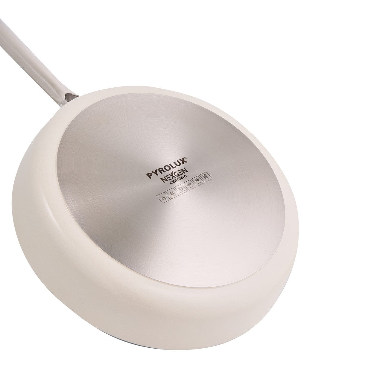 Pyrolux Nexgen Fry Pan 30cm Ivory Frypan - Chef Pan - Saute Pan The Cooks Kitchen 
