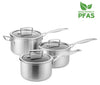Pyrolux Pyrohex 3 Piece Saucepan Set 16/18/20cm