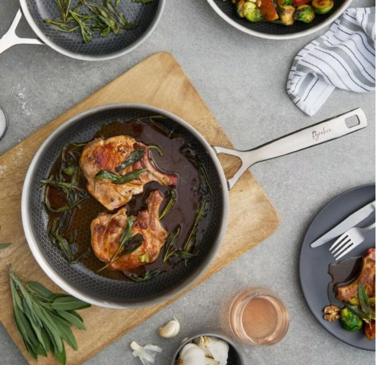 Pyrolux Pyrohex Fry Pan Set 20 & 28cm