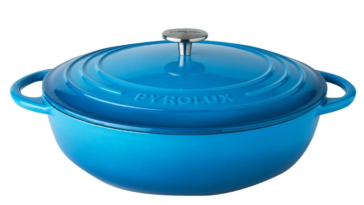 Pyrolux Pyrochef Round Chef Pan 30cm/5l Ocean Blue
