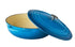 Pyrolux Pyrochef Round Chef Pan 30cm/5l Ocean Blue Enameled Cast Iron The Cooks Kitchen 
