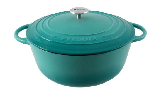 Pyrolux Pyrochef Round Frnech Oven 26cm/5l- Aquamarine