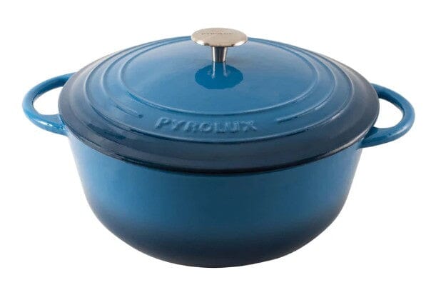 Pyrolux Pyrochef 20cm/2l Round French Oven Ocean Blue Frypan - Chef Pan - Saute Pan The Cooks Kitchen Mandurah 