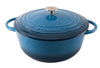 Pyrolux Pyrochef 20cm/2l Round French Oven Ocean Blue