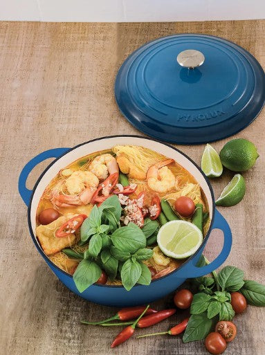 Pyrolux Pyrochef Round French Oven 26cm - Ocean Blue