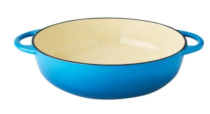 Pyrochef Round Chef Pan 28cm/4l Ocean Blue