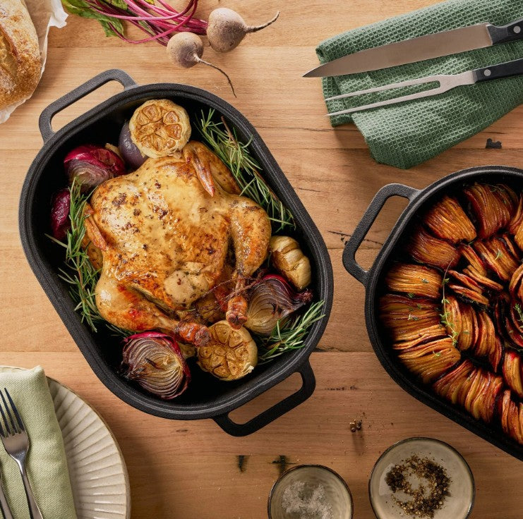 Pyrolux Pyrocast 2 Piece Bake & Roast Set