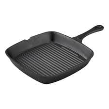 Pyrolux Pyrocast Square Grill Pan 25x25x3.5cm Oven to Tabletop The Cooks Kitchen Mandurah 
