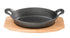 Pyrocast Oval Gratin 17x12.5cm With Maple Tray Microwave Cookware The Cooks Kitchen 