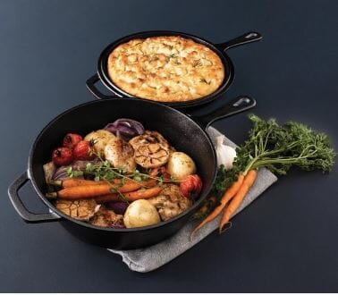 Pryrolux Pyrocast 2pce Duo Cookware Set Non-Stick Cookware Sets The Cooks Kitchen 
