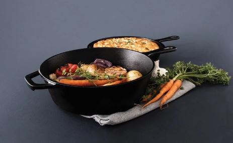 Pryrolux Pyrocast 2pce Duo Cookware Set