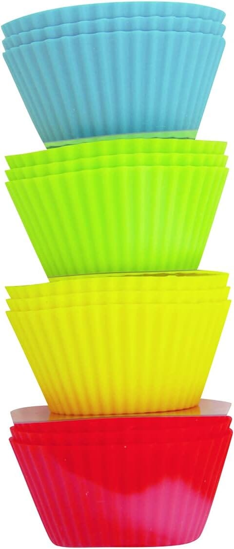 Avanti Silicone 9cm Muffin Cups 12pc Silicone Bakeware The Cooks Kitchen 