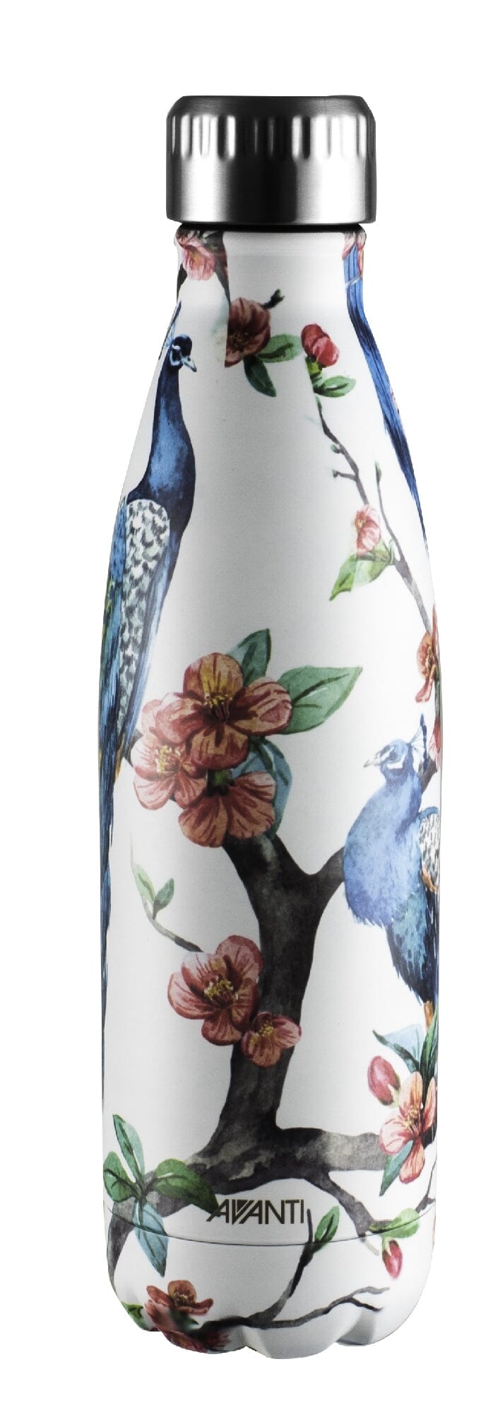 Avanti Fluid Vacuum Bottle - 500ml - Peacock White Drink Bottles The Cooks Kitchen Mandurah 