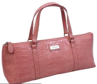 Avanti Insulated Wine Purse - Pink Crocodile Barware Accessories The Cooks Kitchen 