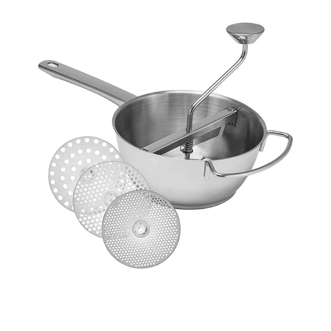 Avanti Gourmet Food Mill W/ 3 Discs Gadgets The Cooks Kitchen 