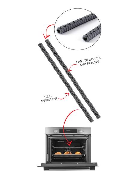Avanti Silicone Oven Rack Guard S/2
