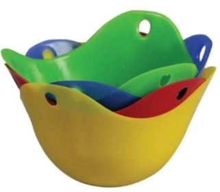 Avanti Silicone Egg Poacher Cradle Set Of 4