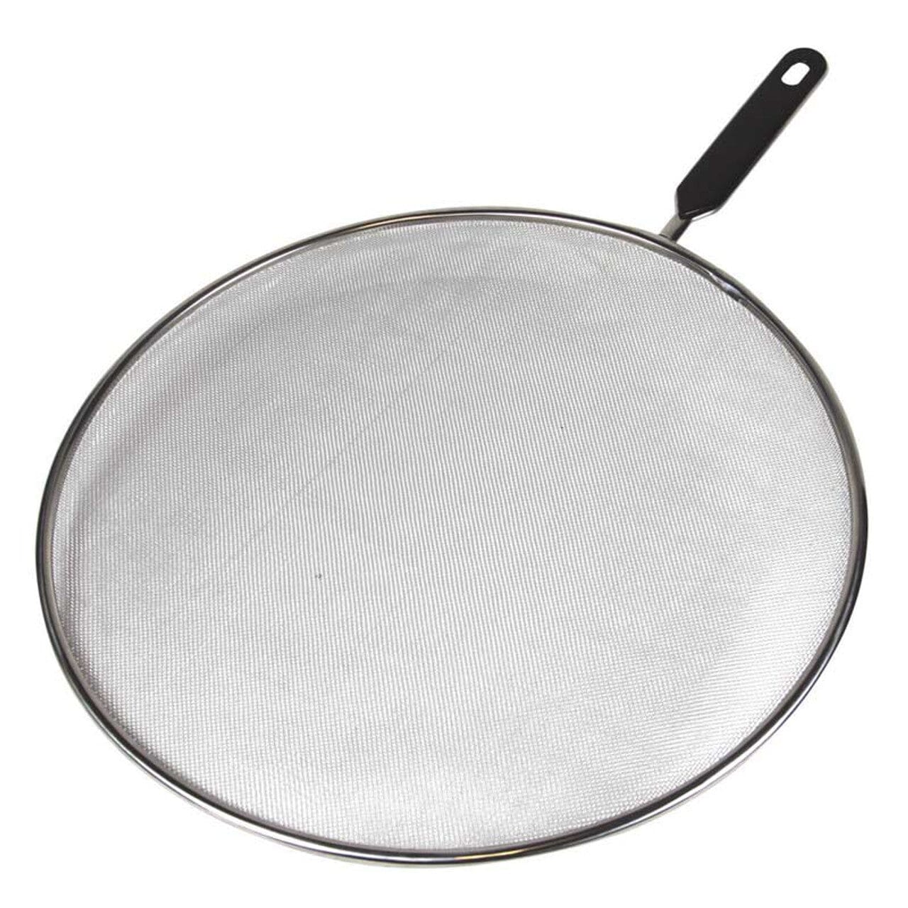 Avanti S/s Splatter Screen 33cm Black Handle Lids & Splatter Guards The Cooks Kitchen 