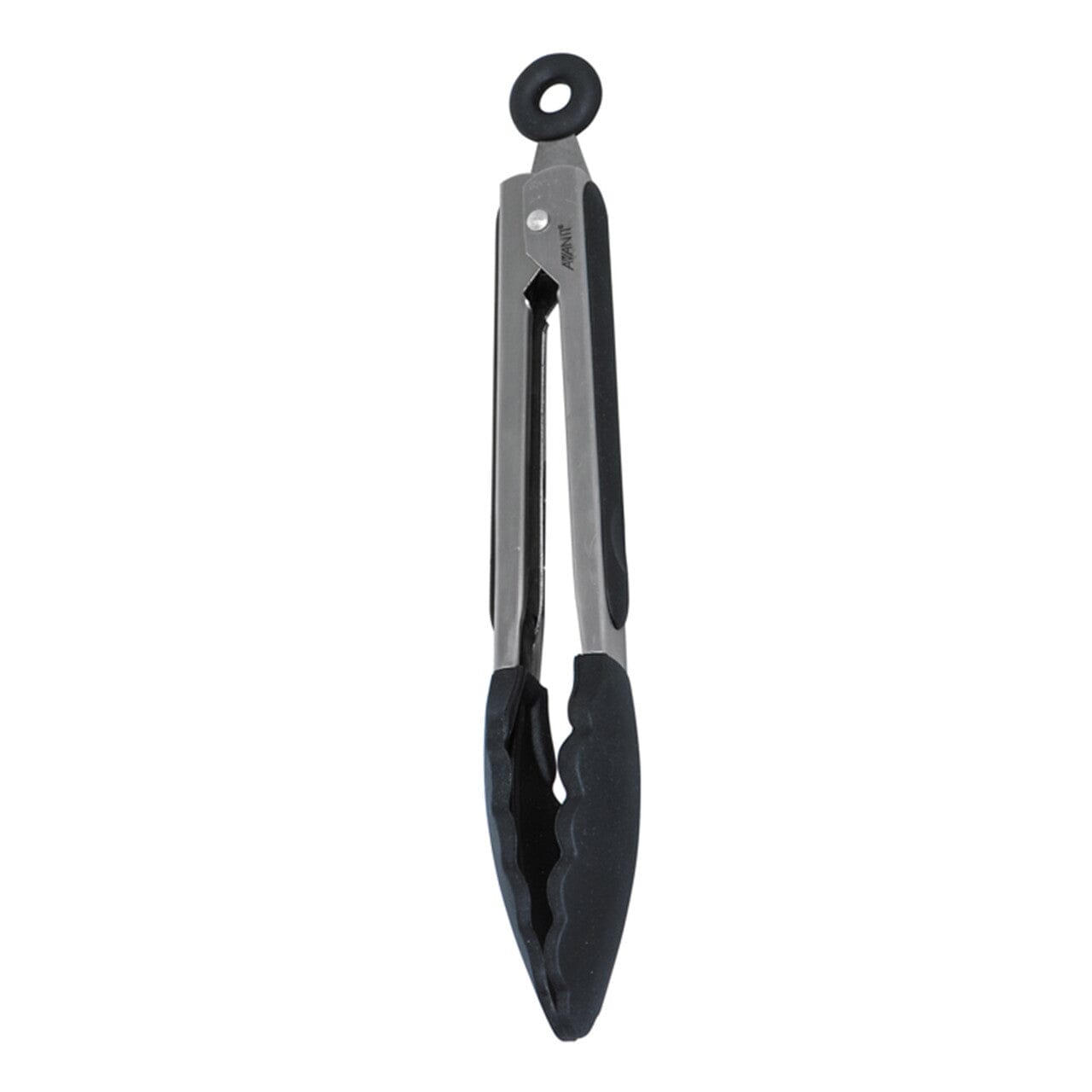 Avanti Silicone S/s Tongs 23cm Black Tongs The Cooks Kitchen 