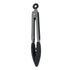 Avanti Silicone S/s Tongs 23cm Black Tongs The Cooks Kitchen 